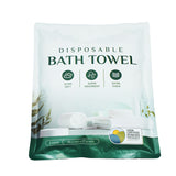 Disposable bath towel