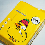 Suspended soft towel